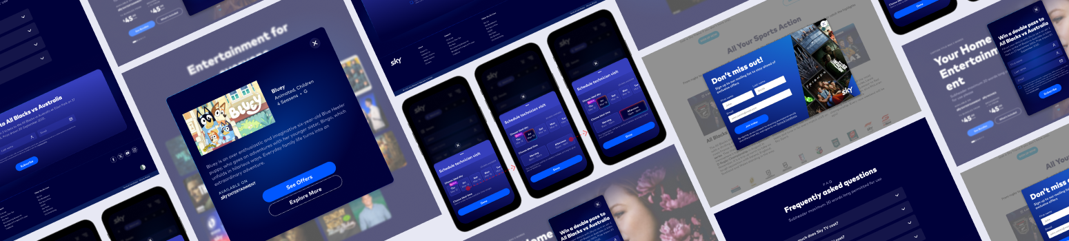 Sky's Website Hero Image